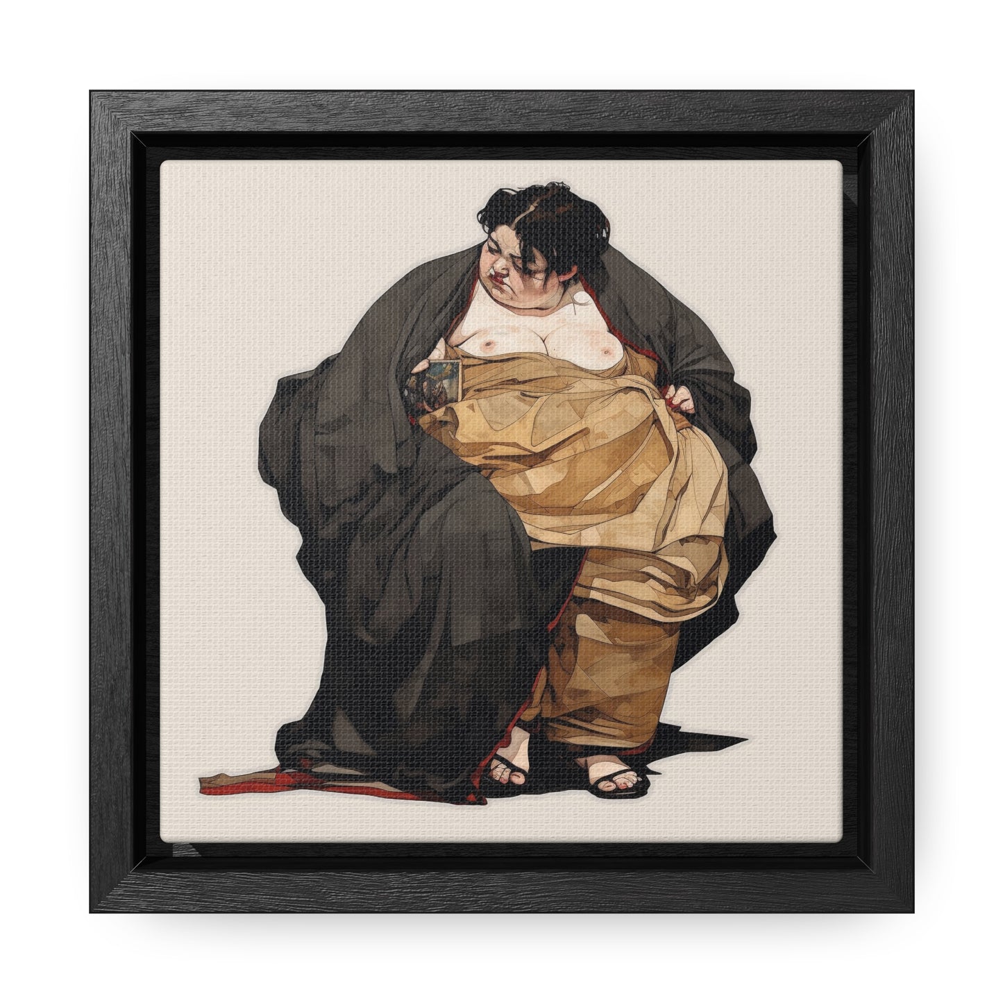 Baroque 16, Valentinii, Gallery Canvas Wraps, Square Frame