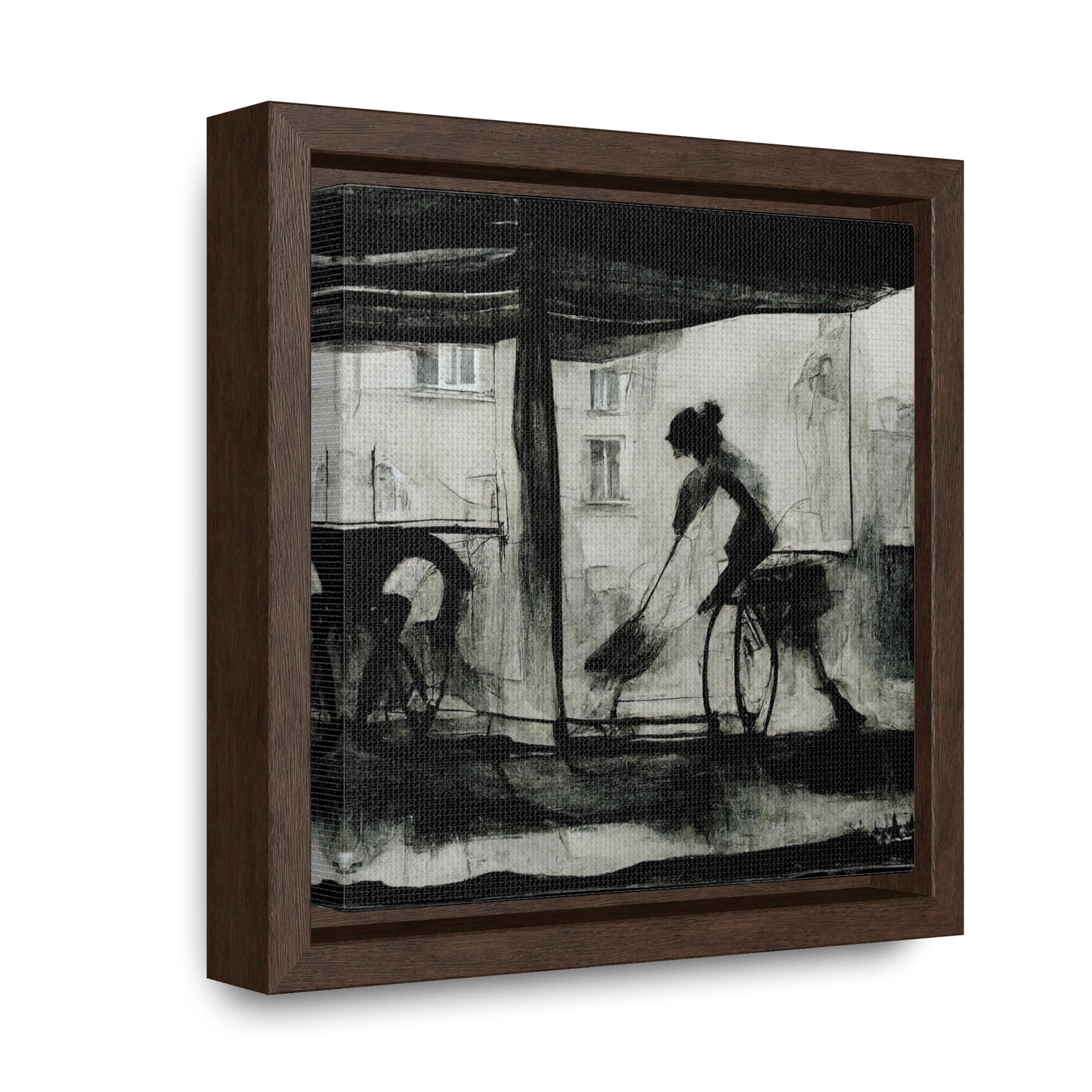 Domestic Memories 18, Valentinii, Gallery Canvas Wraps, Square Frame