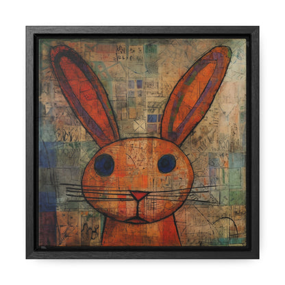 Rabbit 12, Gallery Canvas Wraps, Square Frame