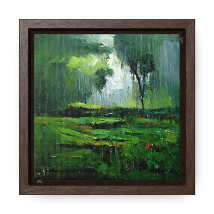 To the Rainy Land, Valentinii, Gallery Canvas Wraps, Square Frame