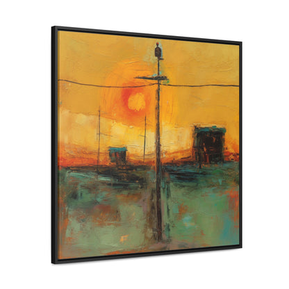 Land of the Sun 55, Valentinii, Gallery Canvas Wraps, Square Frame