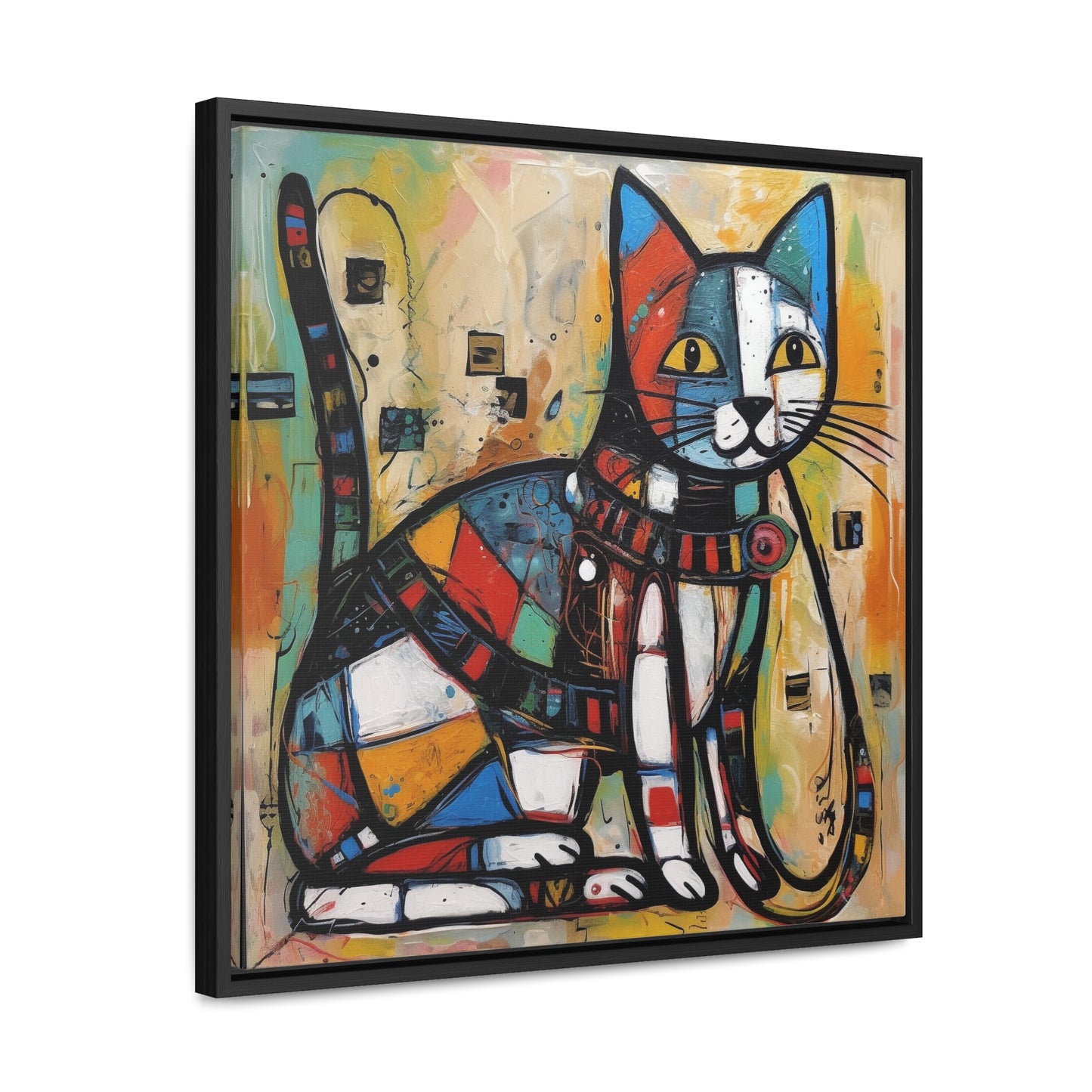 Cat 94, Gallery Canvas Wraps, Square Frame