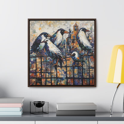 Bird 22, Gallery Canvas Wraps, Square Frame