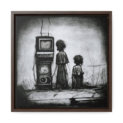 Childhood Wave 5, Valentinii, Gallery Canvas Wraps, Square Frame