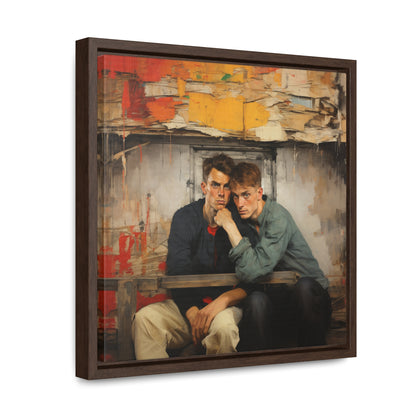 LGBT 2, Gallery Canvas Wraps, Square Frame