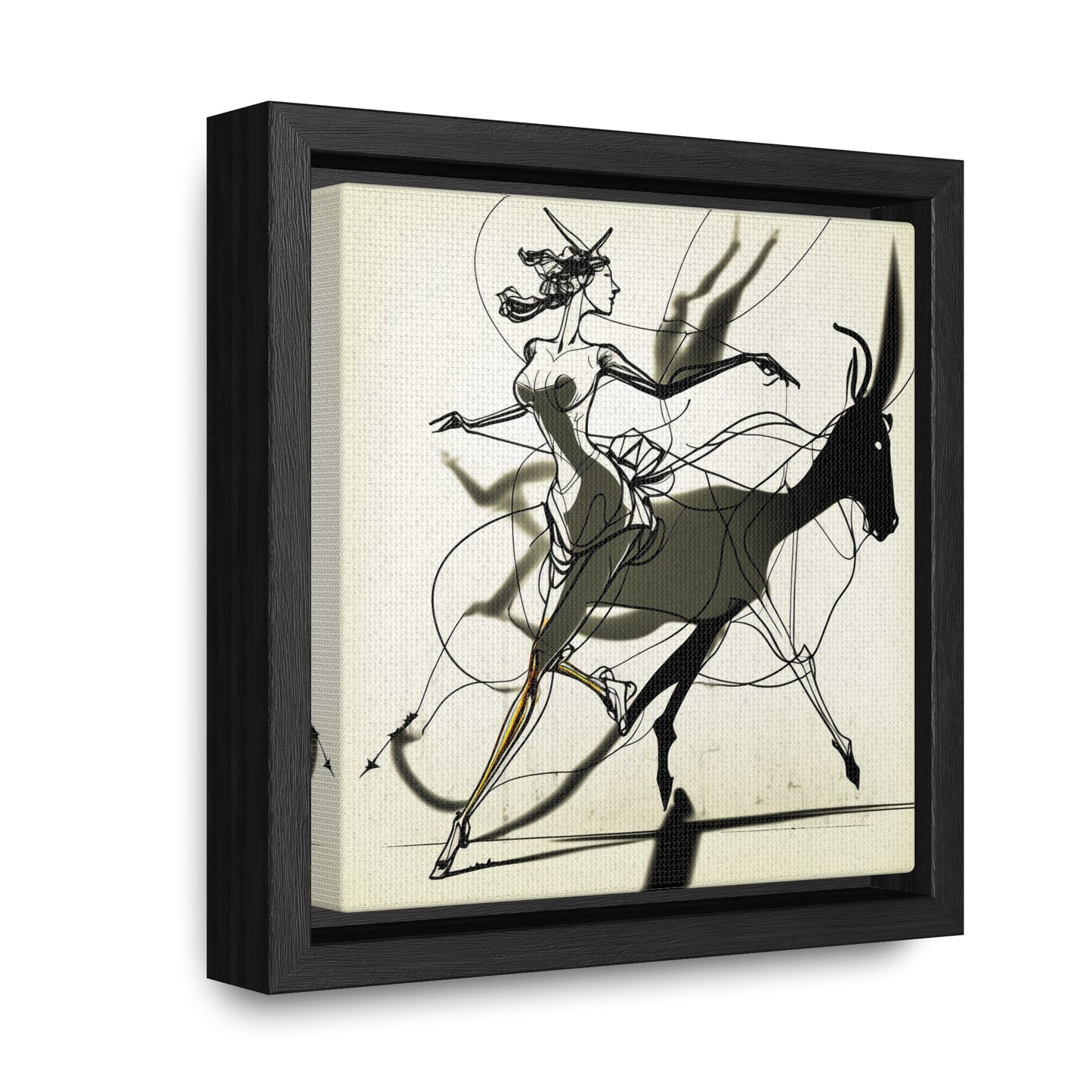 Naivia 11, Gallery Canvas Wraps, Square Frame