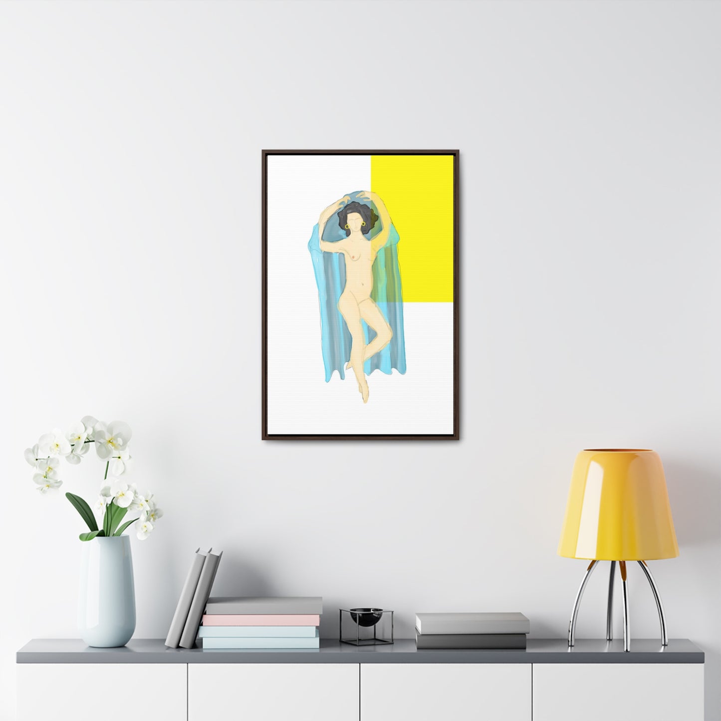 Dance in Nothingness, Original Eduard Pavel, Gallery Canvas Wraps, Vertical Frame