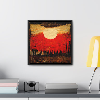 Land of the Sun 12, Valentinii, Gallery Canvas Wraps, Square Frame