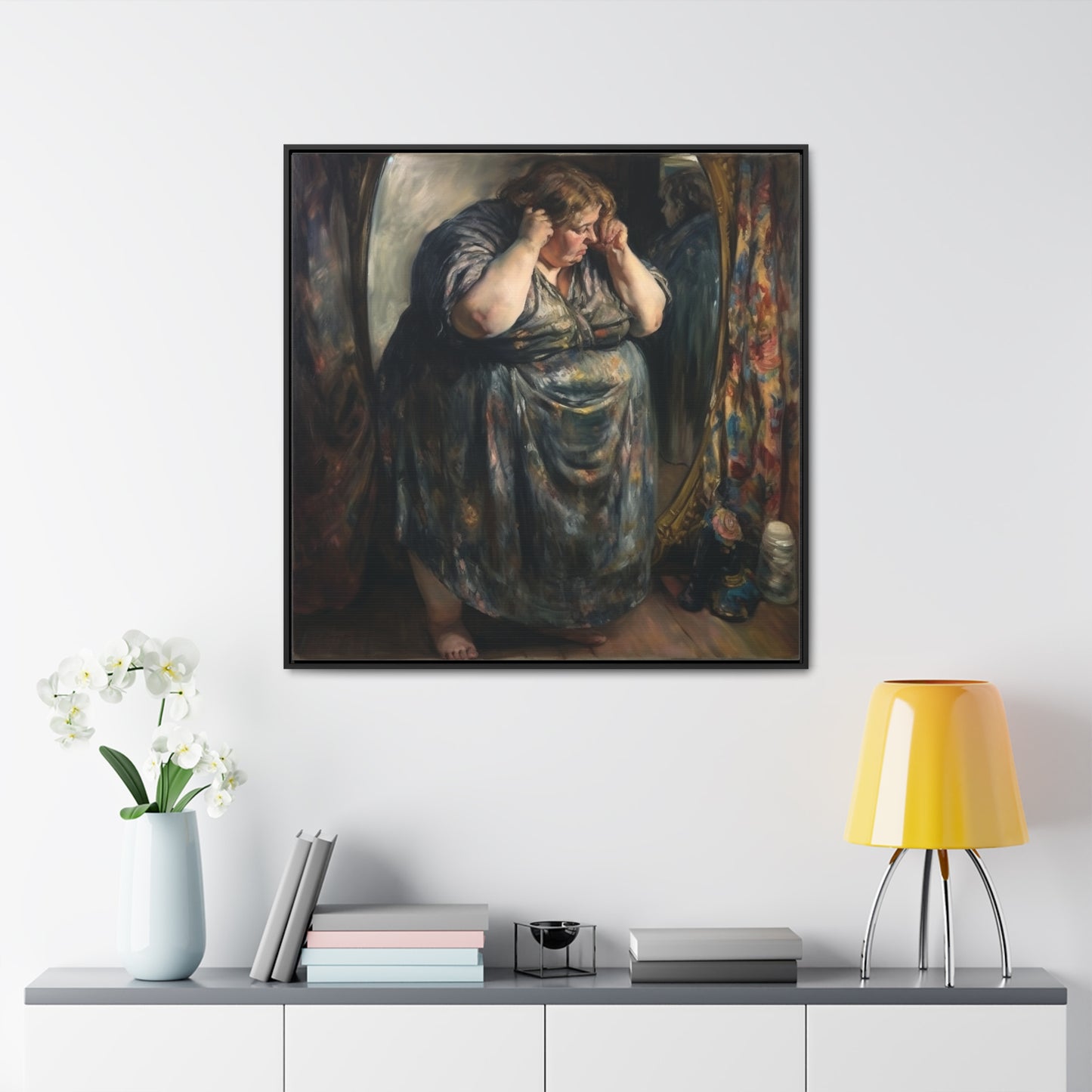 Baroque 3, Valentinii, Gallery Canvas Wraps, Square Frame