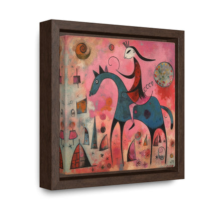 The Dreams of the Child 47, Gallery Canvas Wraps, Square Frame