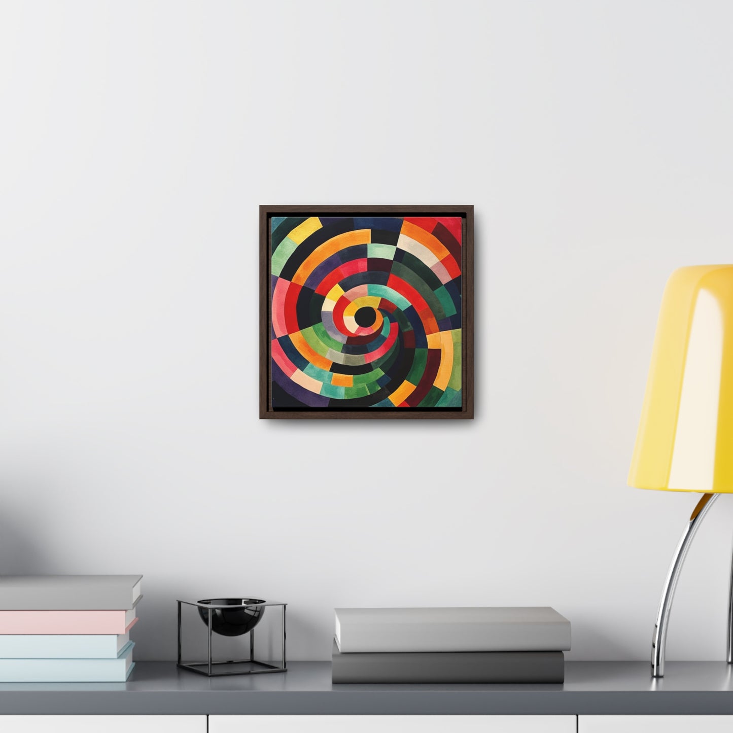 Spiral, Valentinii, Gallery Canvas Wraps, Square Frame