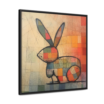 Rabbit 37, Gallery Canvas Wraps, Square Frame