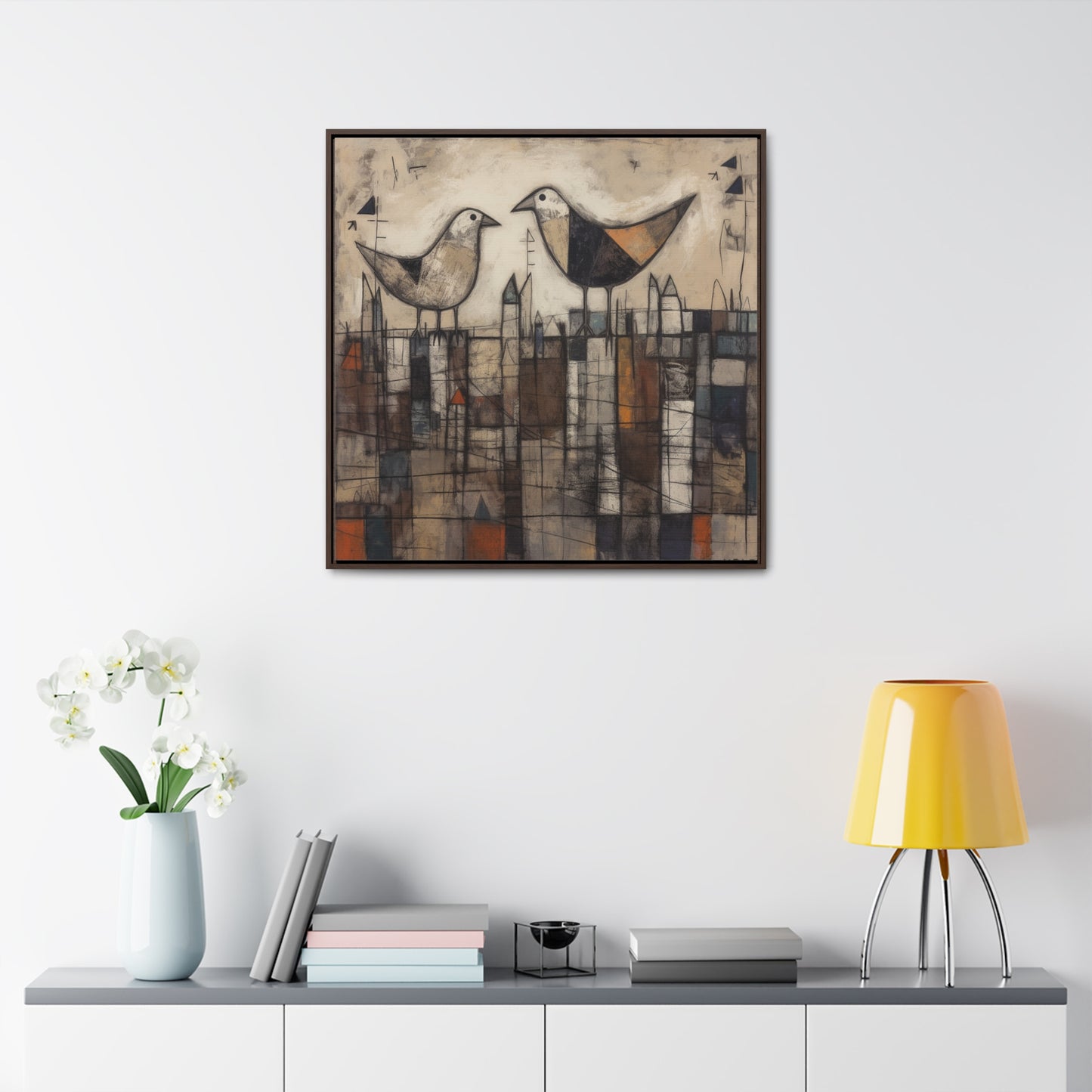 Bird 26, Gallery Canvas Wraps, Square Frame