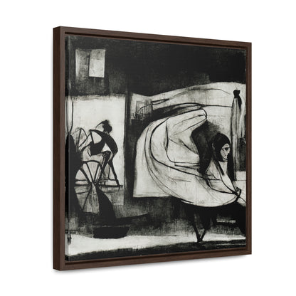 Domestic Memories 22, Valentinii, Gallery Canvas Wraps, Square Frame