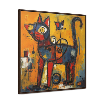 Cat 97, Gallery Canvas Wraps, Square Frame