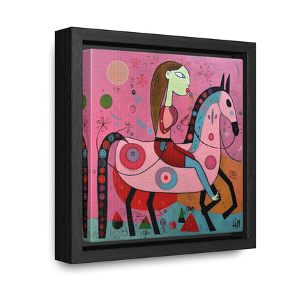 The Dreams of the Child 56, Gallery Canvas Wraps, Square Frame