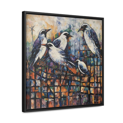 Bird 23, Gallery Canvas Wraps, Square Frame