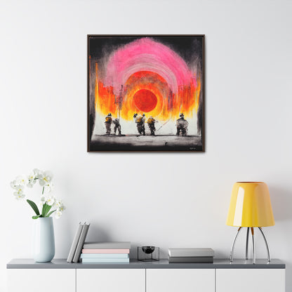 Land of the Sun 33, Valentinii, Gallery Canvas Wraps, Square Frame