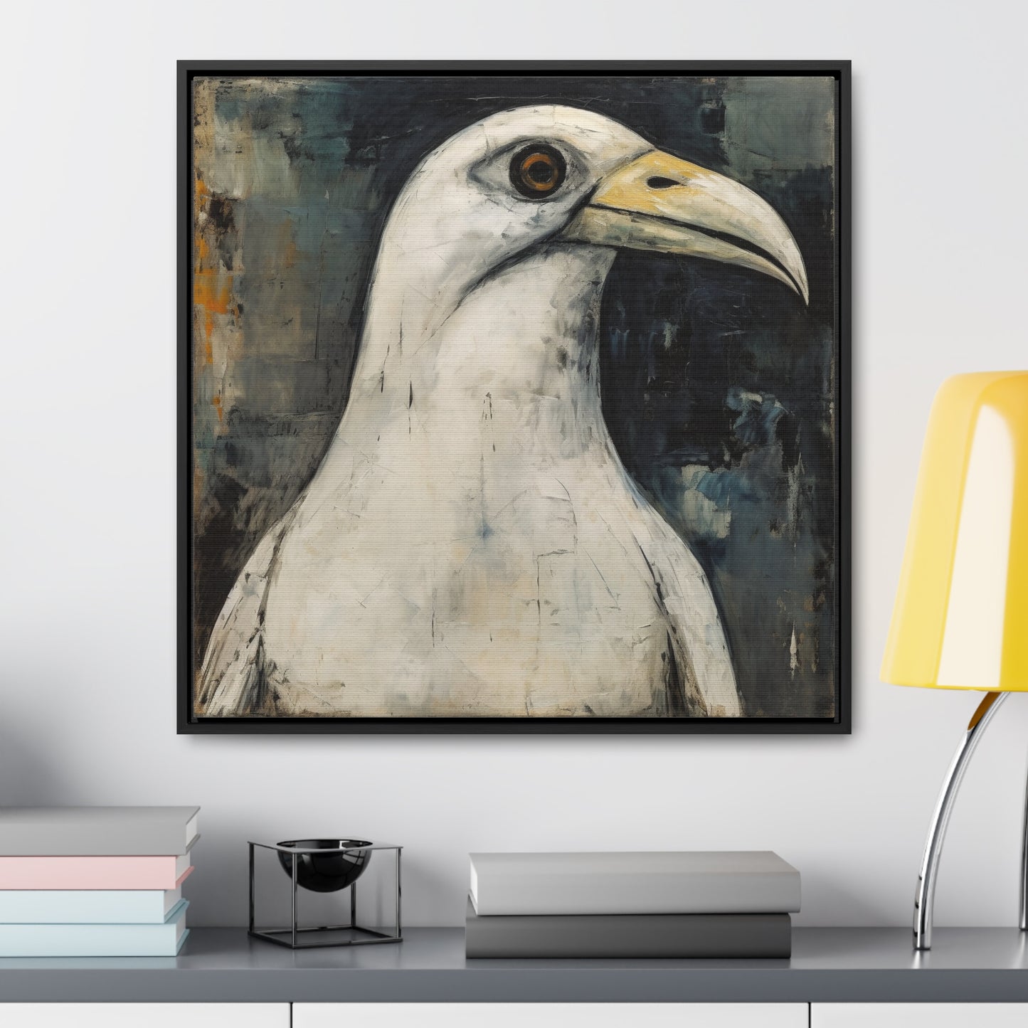 Bird 18, Gallery Canvas Wraps, Square Frame