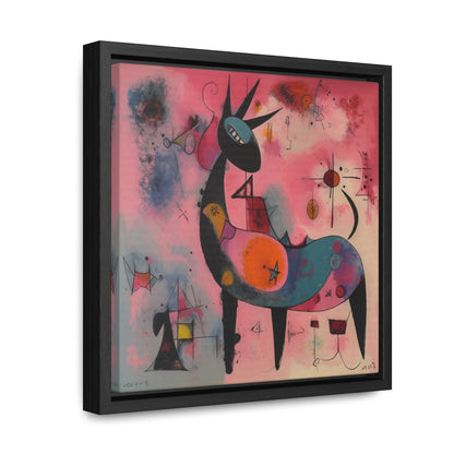 The Dreams of the Child 39, Gallery Canvas Wraps, Square Frame