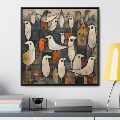 Bird 27, Gallery Canvas Wraps, Square Frame