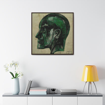 Heads 5, Valentinii, Gallery Canvas Wraps, Square Frame