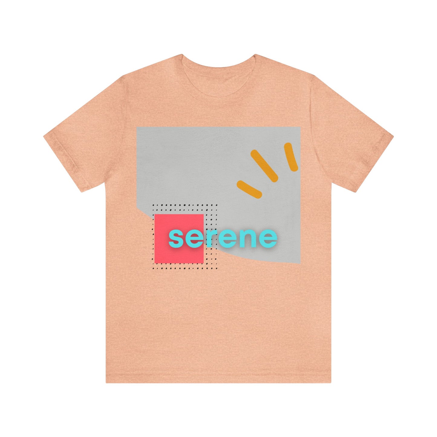 Serene, Unisex Jersey Short Sleeve Tee