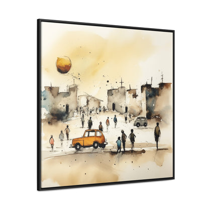 Childhood 7, Valentinii, Gallery Canvas Wraps, Square Frame