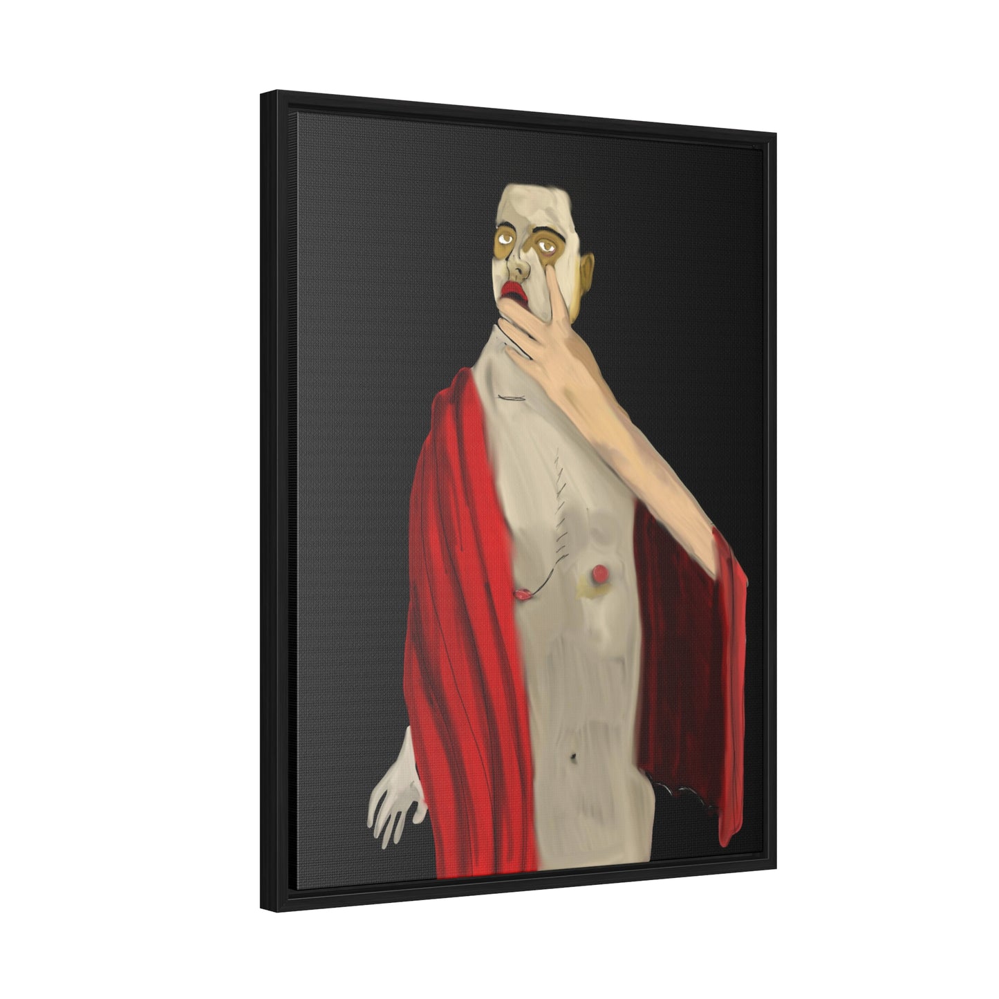 Among Tired Blinks, Original Eduard Pavel, Gallery Canvas Wraps, Vertical Frame