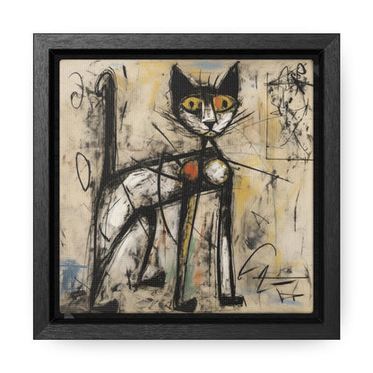 Cat 44, Gallery Canvas Wraps, Square Frame