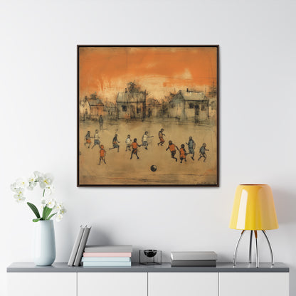 Childhood 29, Gallery Canvas Wraps, Square Frame