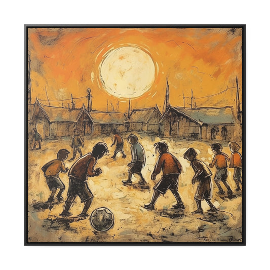 Childhood 27, Gallery Canvas Wraps, Square Frame