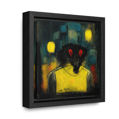 Urban Rat, Valentinii, Gallery Canvas Wraps, Square Frame