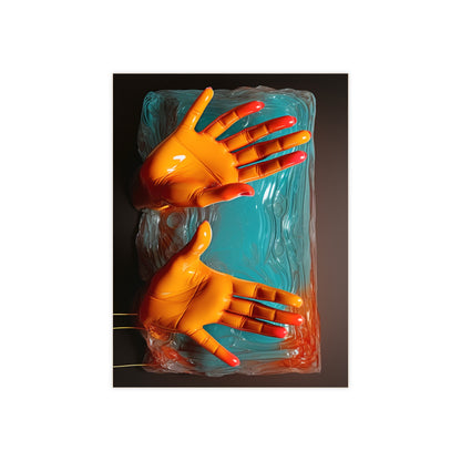 Hands 25, Ceramic Photo Tile