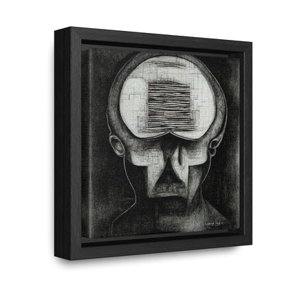 Brain 58, Valentinii, Gallery Canvas Wraps, Square Frame