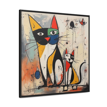 Cat 40, Gallery Canvas Wraps, Square Frame