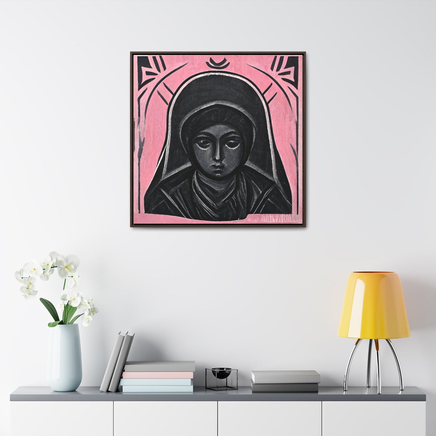 Mary, Valentinii, Gallery Canvas Wraps, Square Frame
