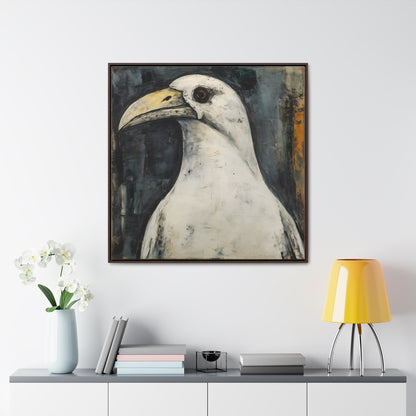 Bird 5, Gallery Canvas Wraps, Square Frame