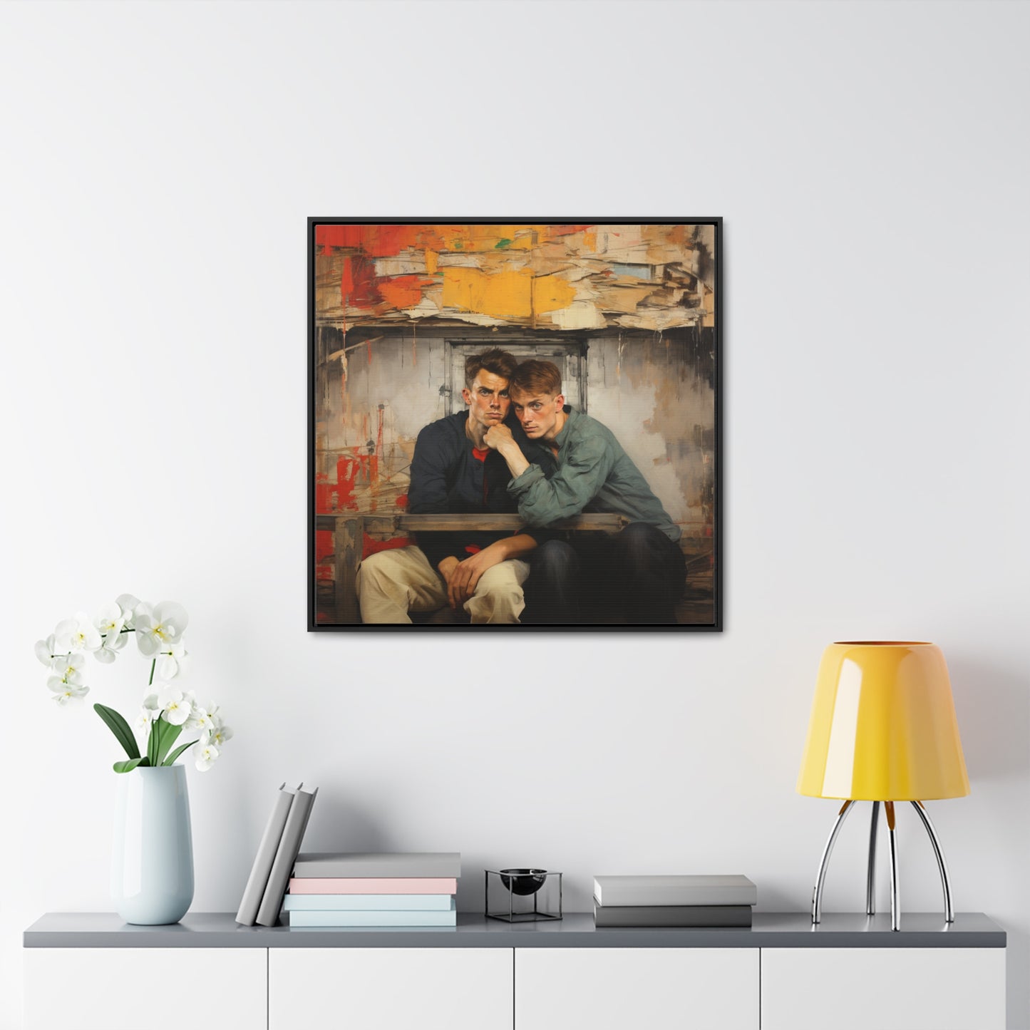 LGBT 2, Gallery Canvas Wraps, Square Frame