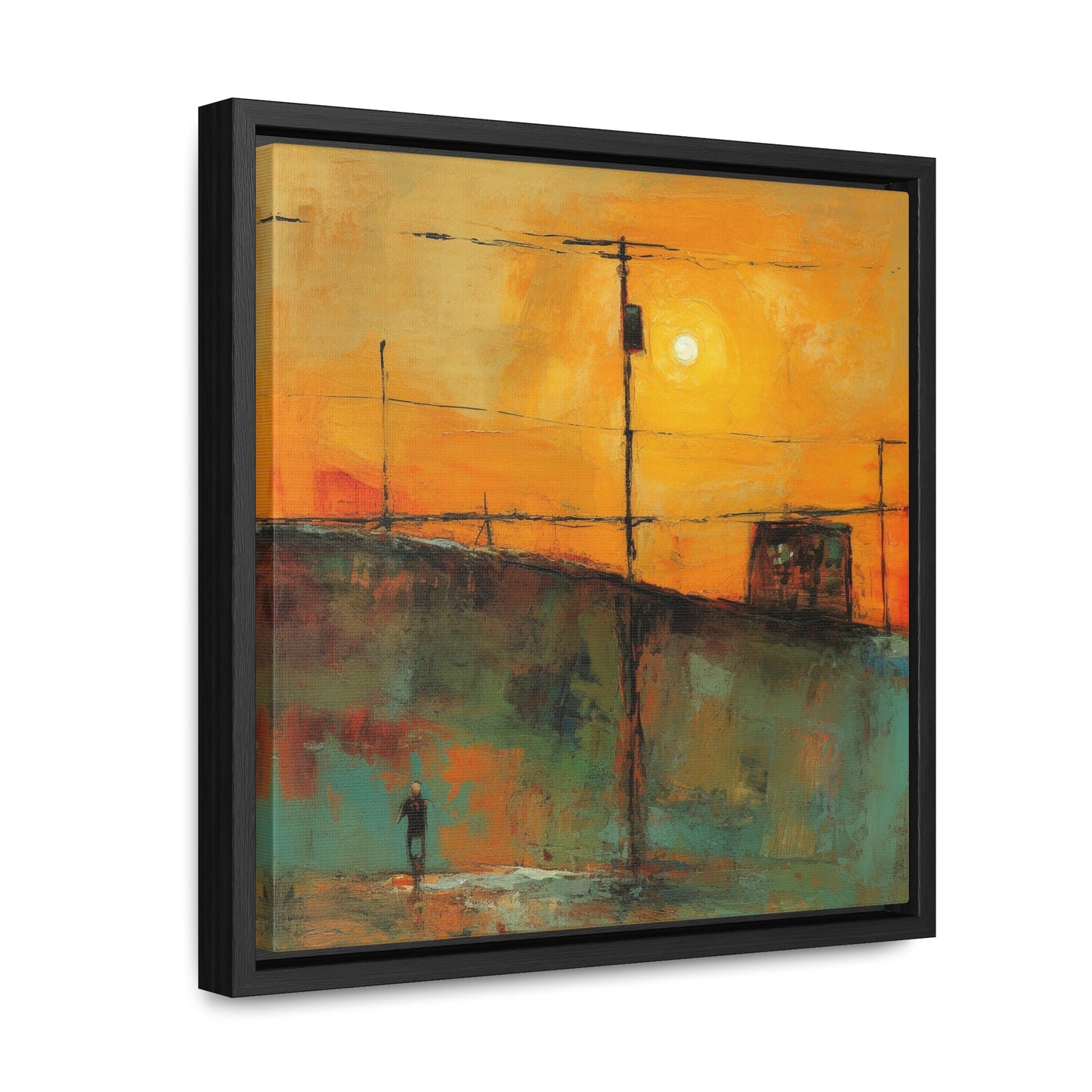 Land of the Sun 51, Valentinii, Gallery Canvas Wraps, Square Frame