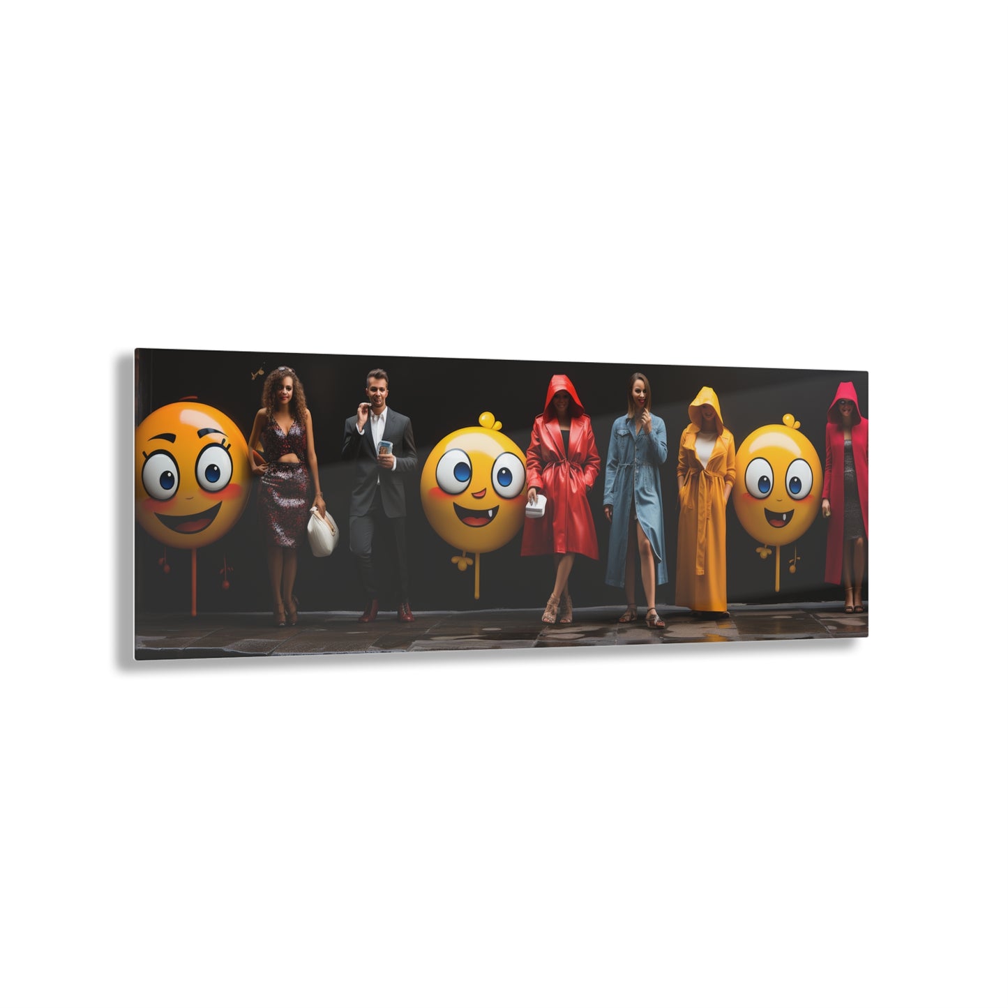 Emoji 28, Acrylic Prints