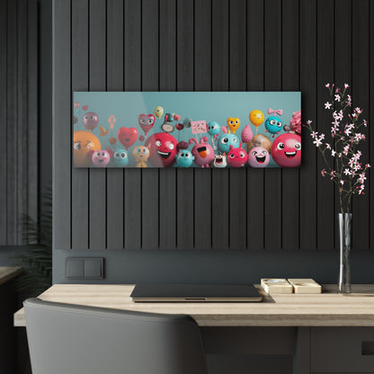 Emoji 14, Acrylic Prints