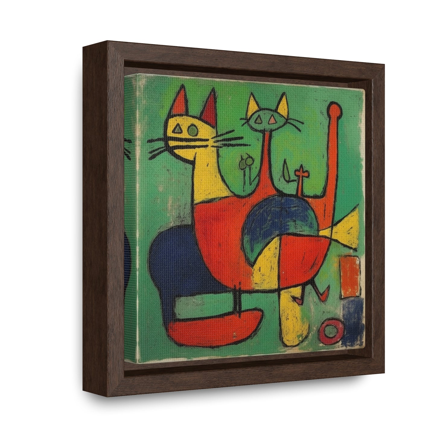 Cat 148, Gallery Canvas Wraps, Square Frame