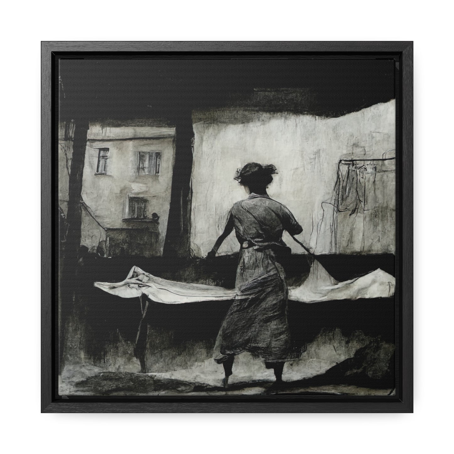 Domestic Memories 48, Valentinii, Gallery Canvas Wraps, Square Frame