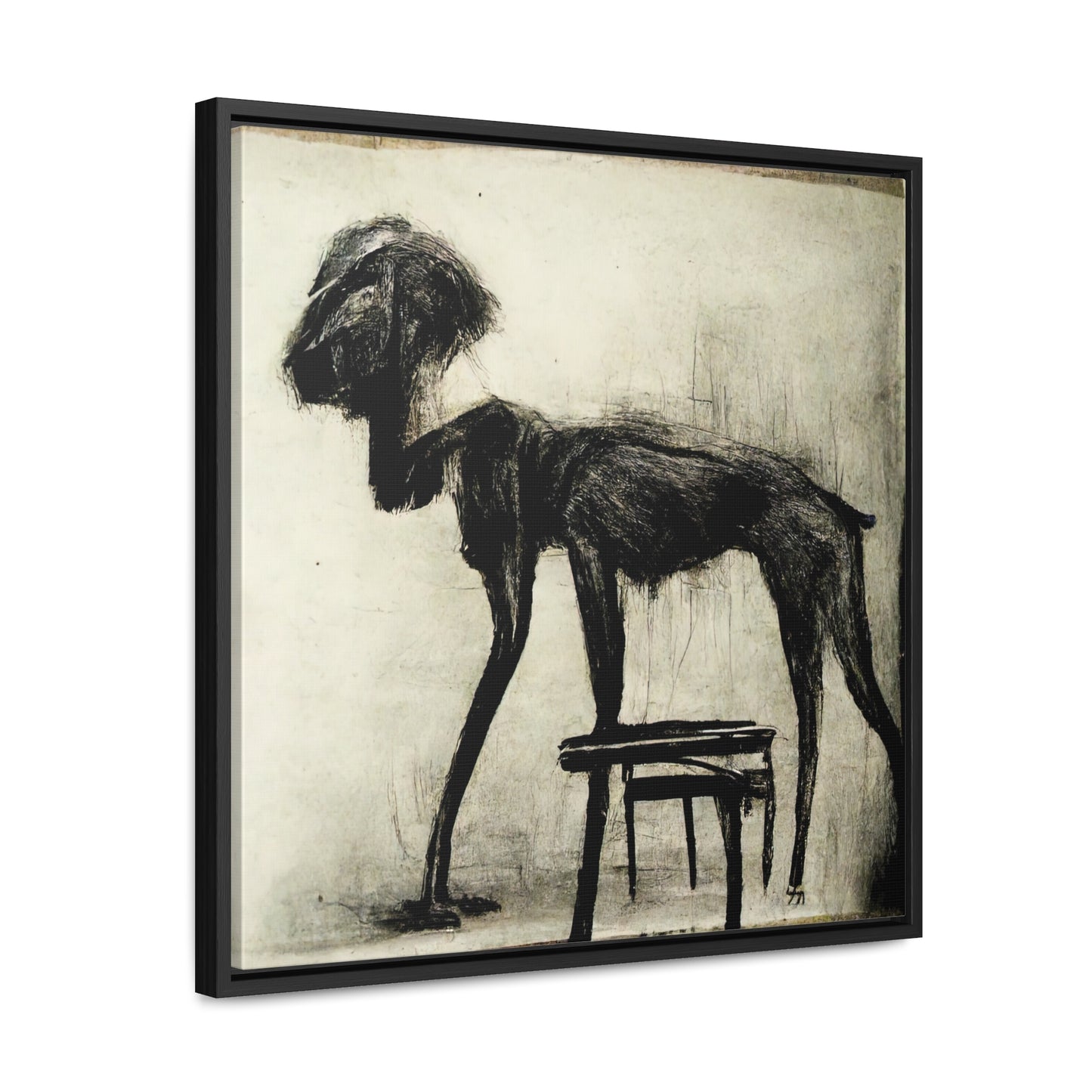 Dogs and Puppies 27, Valentinii, Gallery Canvas Wraps, Square Frame