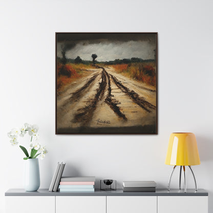 To the Rainy Land 9, Valentinii, Gallery Canvas Wraps, Square Frame