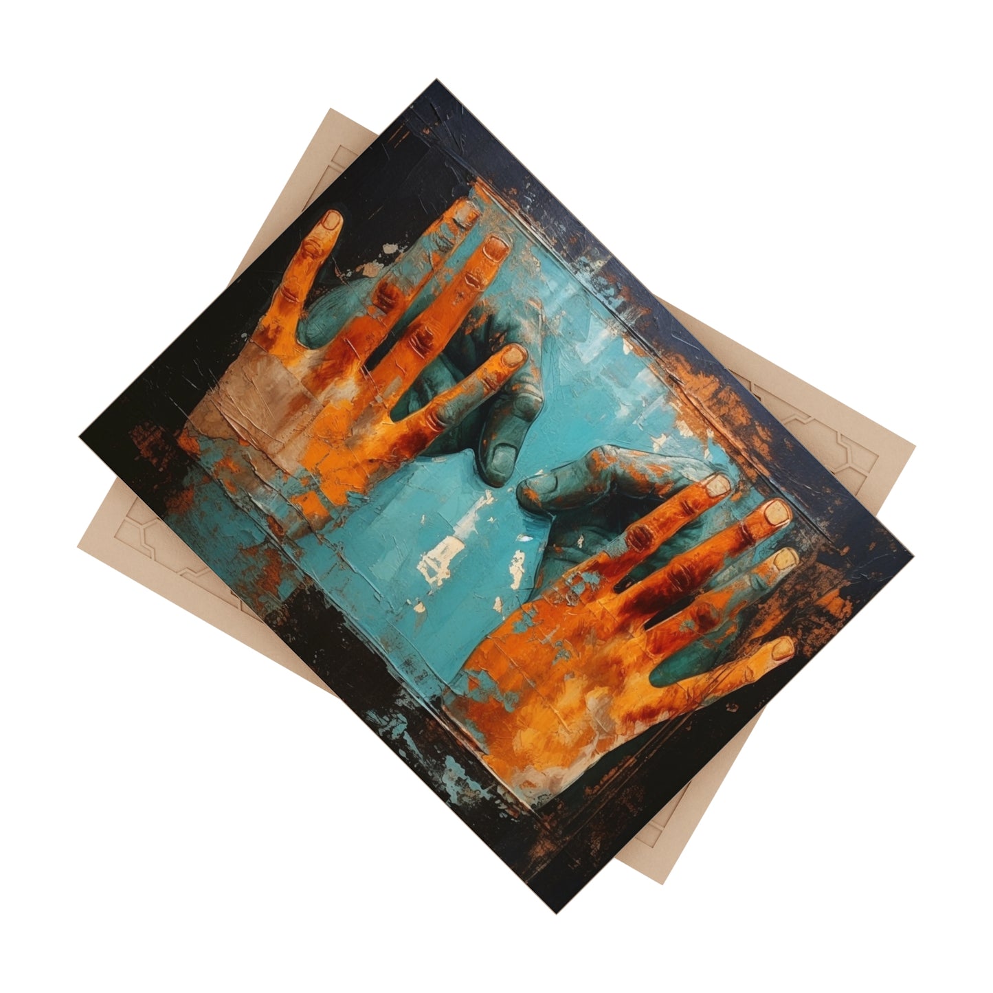 Hands 43, Ceramic Photo Tile