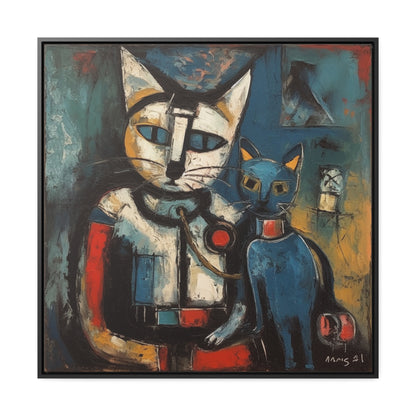 Cat 31, Gallery Canvas Wraps, Square Frame