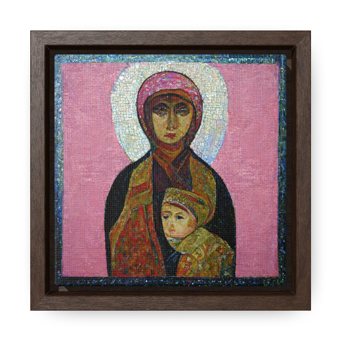 Mary and the Child 18, Valentinii, Gallery Canvas Wraps, Square Frame