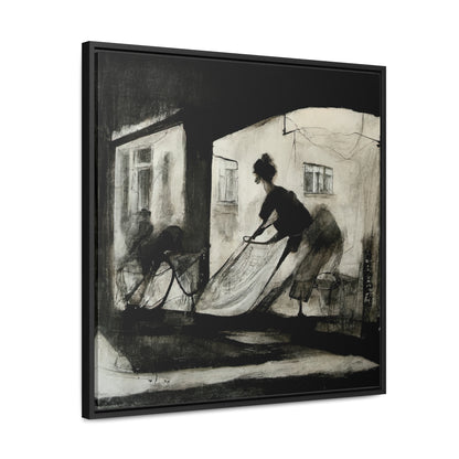 Domestic Memories 27, Valentinii, Gallery Canvas Wraps, Square Frame